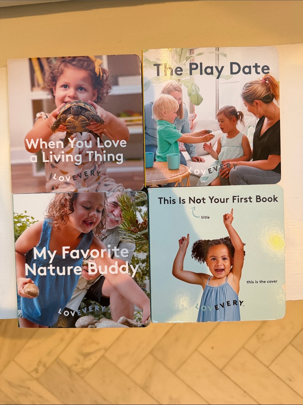 4 Books - Lovevery book bundle 2-3 years old